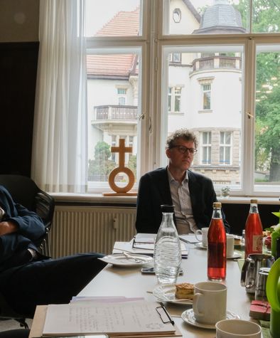 BAG EJSA Sommerreise Dresden mit Vorstand der Diakonie Sachsen Dietrich Bauer