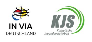 Logo von IN VIA und BAG KJS