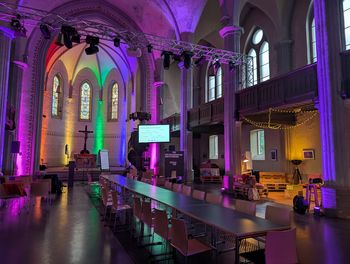 die Stimmung in der Jugendkirche als alle gegangen sind