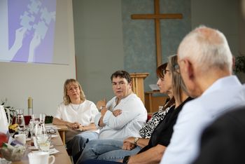 Gesprächsrunde im Sozial werk