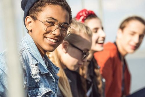 Gruppe junger Menchen