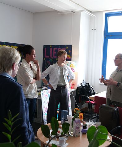 Gespräch in Berlin Lichtenberg
