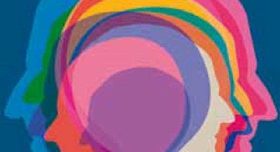 Kopf stilisiert von der Seite