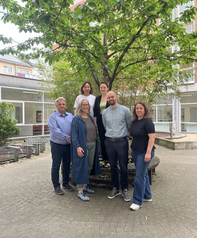 Gruppe des Besuchs