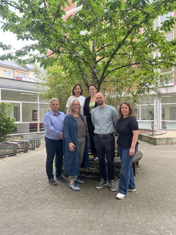 Gruppe des Besuchs