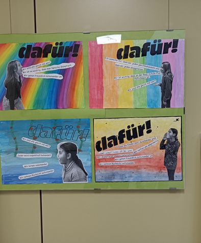 Plakat dafür dafür