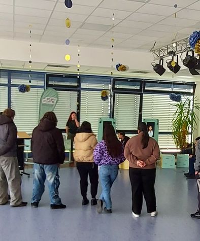 Gruppe in der Schule