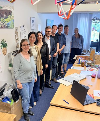 Gruppe der RCs und JMD Mitarbeitenden in Dessau