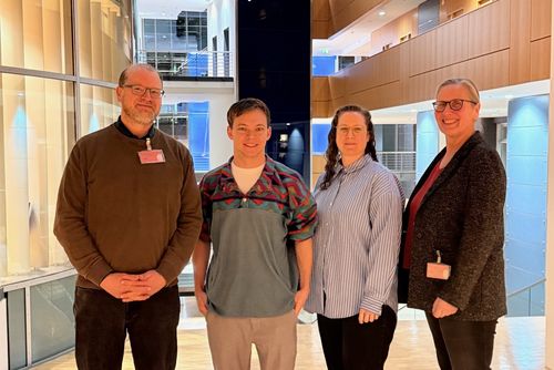 Christian Shukow, Timon Dzienus, Pia Klein, Christine Lohn