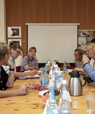 im gespräch